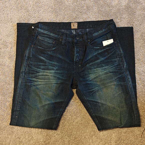 PRPS Indigo Green Tea Dyed Jeans - Picture 3 of 4